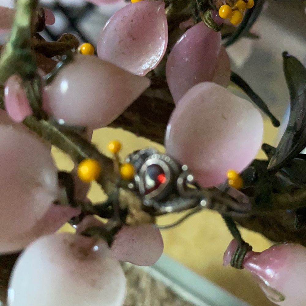 Antique 925 Ruby Ring - image 1